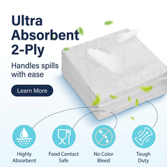 Paperly Premium Tissue Napkin 1 Ply 30x30 cm
