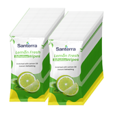 Santerra Instant Go Lemon & Mint Refreshing Wipes