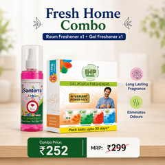 Fresh Home Combo | 1 x Room Freshener and 1 x Gel Freshener