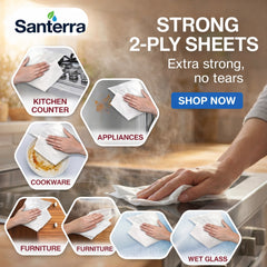 Paperly Kitchen Tissue Roll 2 Ply 60 Sheets