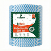 Paperly Reusable Nonwoven Kitchen Towel Roll 50 Pulls