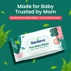 Santerra Pure Baby Wipes