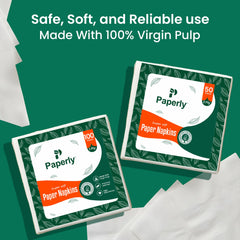 Daily Use Paper Napkin-50 Pulls- 2 Ply