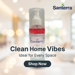 Santerra Airbian Room Freshener Spray 200 ml | Instant Odour Control & Long Lasting Fragrance for Home, Office & Car