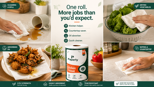 One Roll, Many Jobs: Everyday Uses of Kitchen Tissue