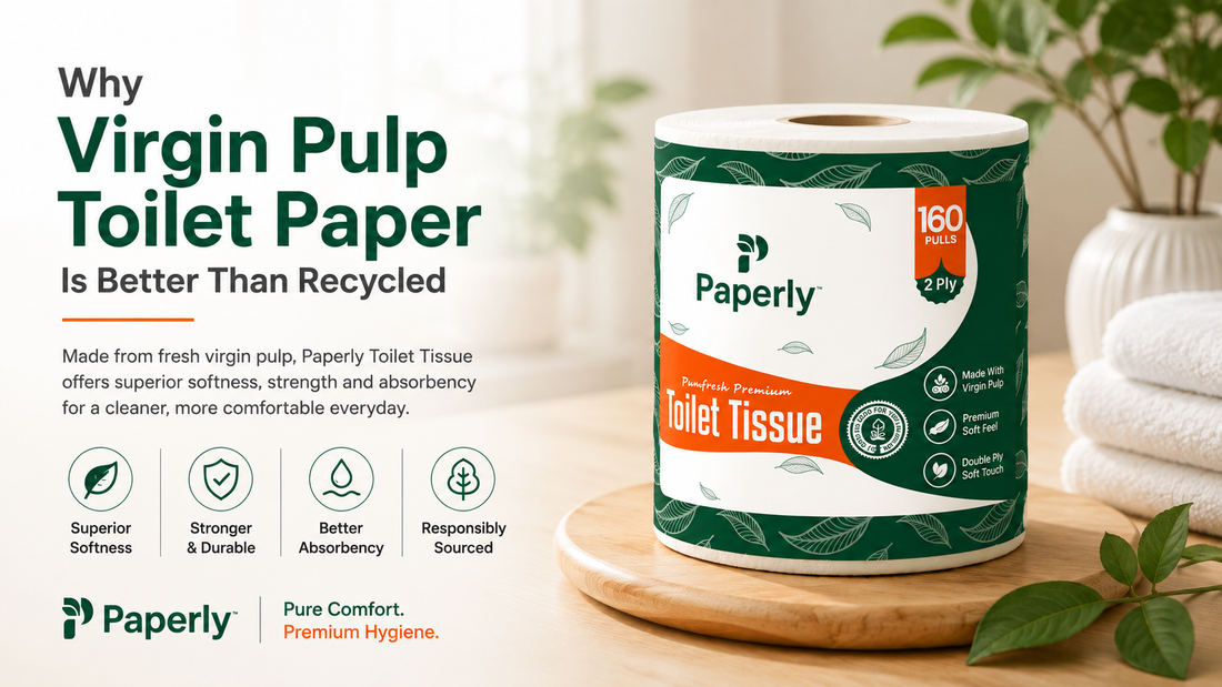 Why Virgin Pulp Toilet Paper Is Better Than Recycled