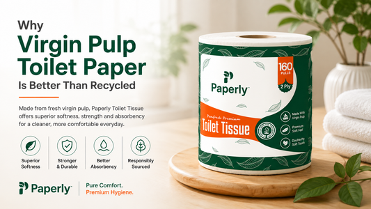 Why Virgin Pulp Toilet Paper Is Better Than Recycled