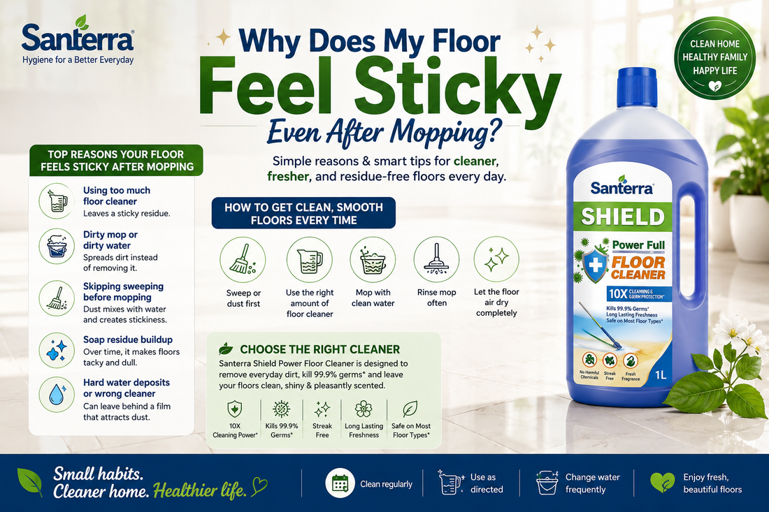 Why Does My Floor Feel Sticky Even After Mopping?