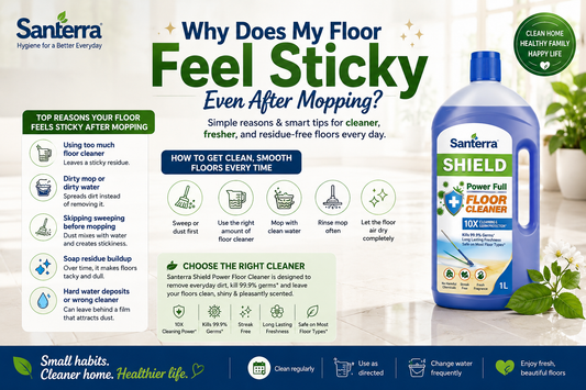 Why Does My Floor Feel Sticky Even After Mopping?
