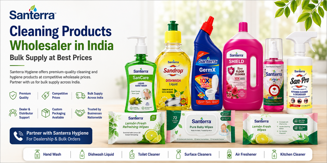Cleaning Products Wholesaler in India – Bulk Supply at Best Prices