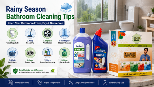 Rainy Season Bathroom Cleaning Tips: Keep Your Bathroom Fresh, Dry, and Germ-Free