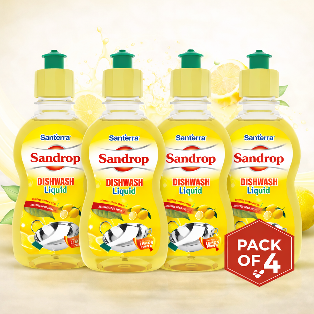 Santerra Sandrop Dishwash Liquid Lemon 250 ml