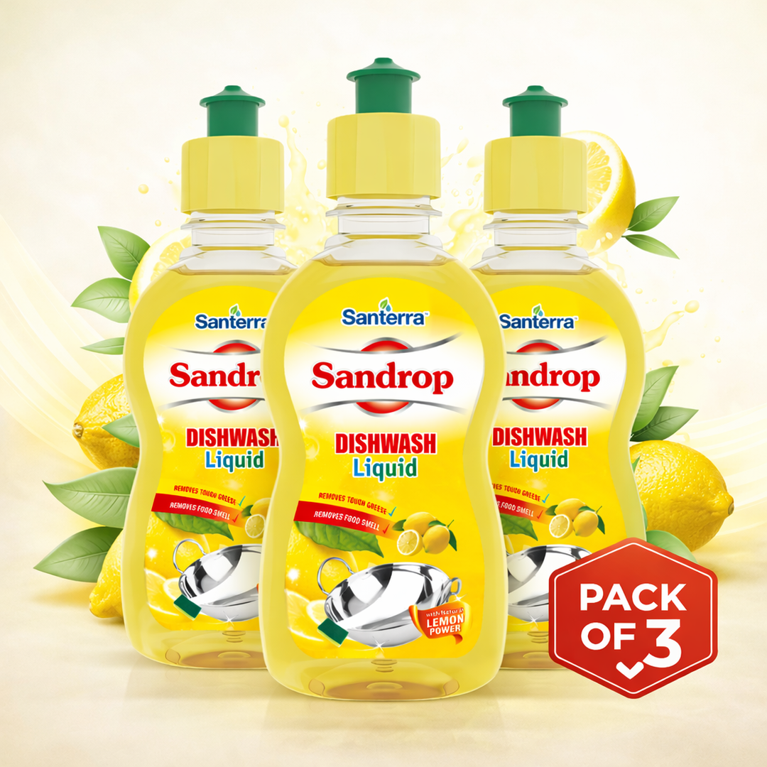 Santerra Sandrop Dishwash Liquid Lemon 250 ml