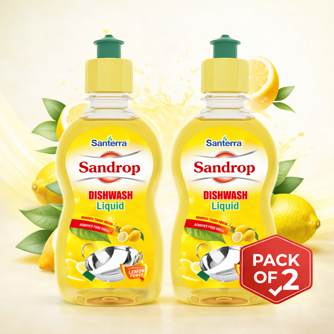 Santerra Sandrop Dishwash Liquid Lemon 250 ml