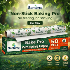 Paperly Bake Pro Butter Paper Roll 15m / 50ft
