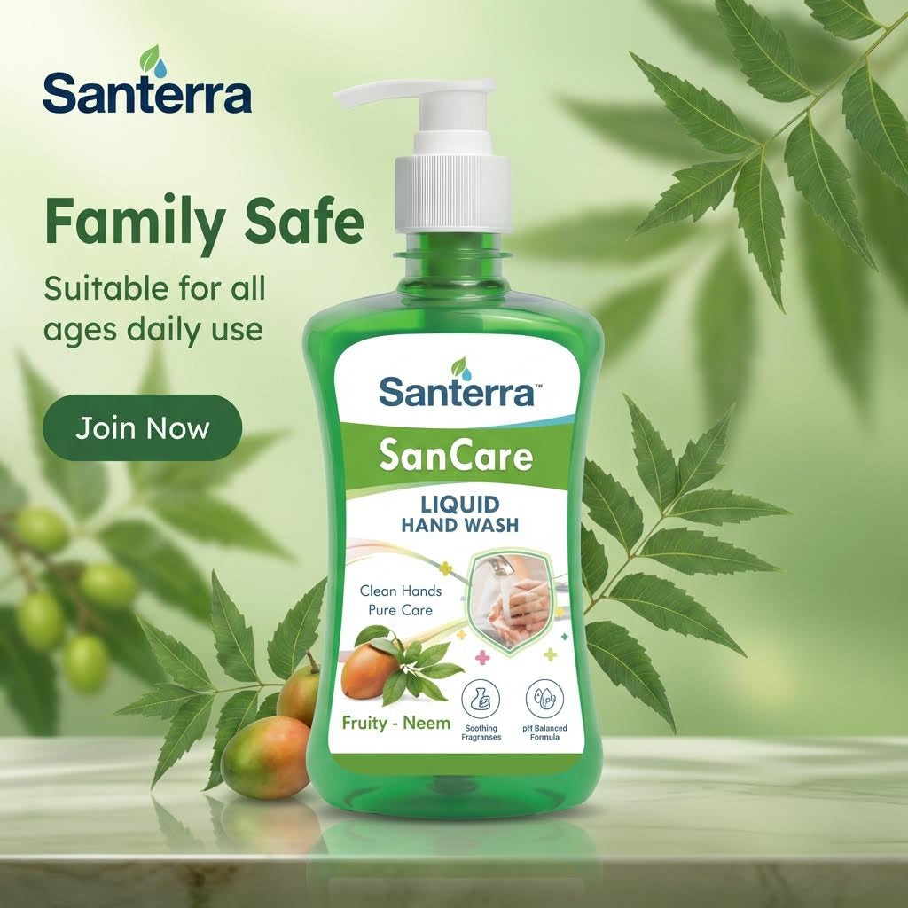 Santerra SanCare Liquid Hand Wash 1 Litre