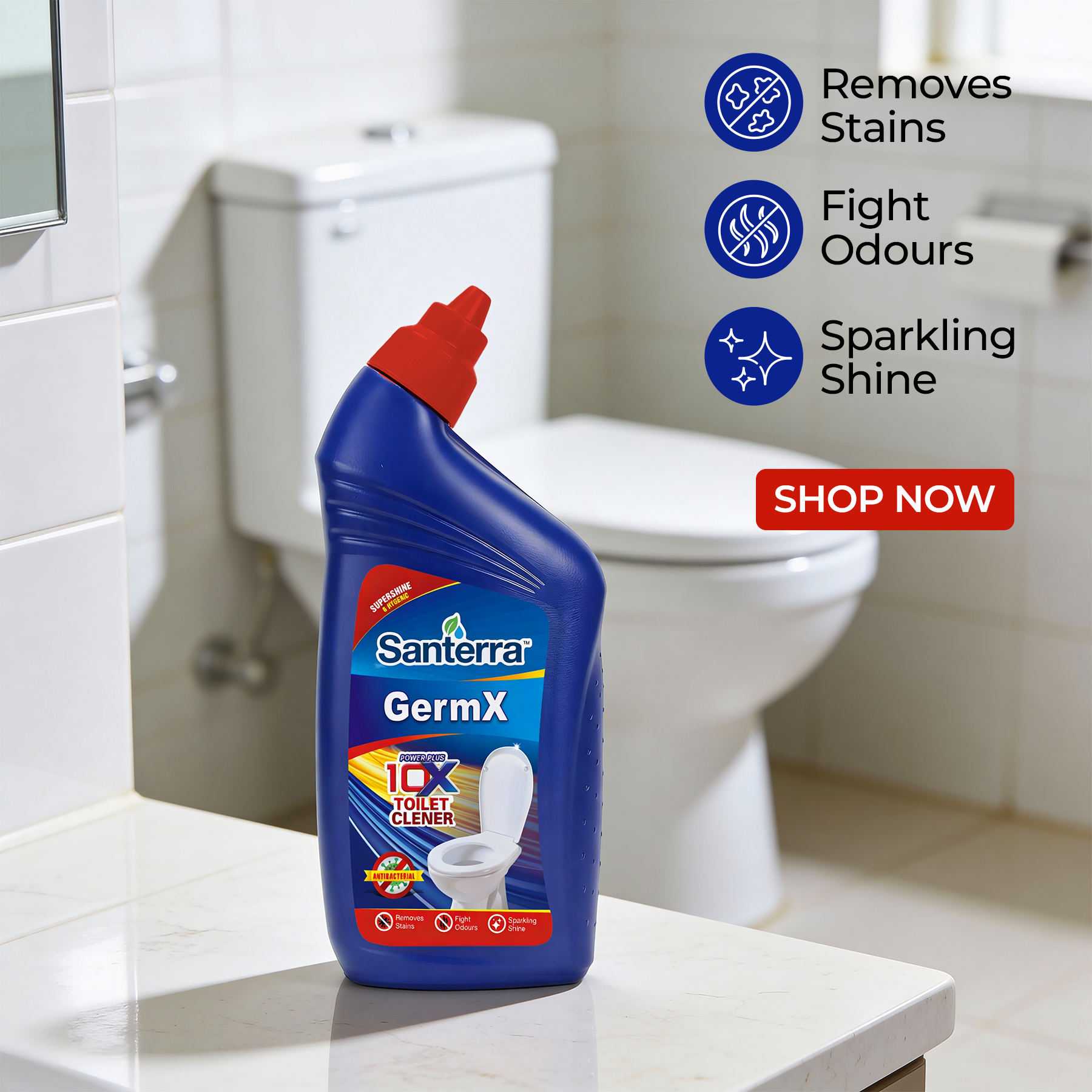 Santerra GermX Toilet Cleaner 1 Litre