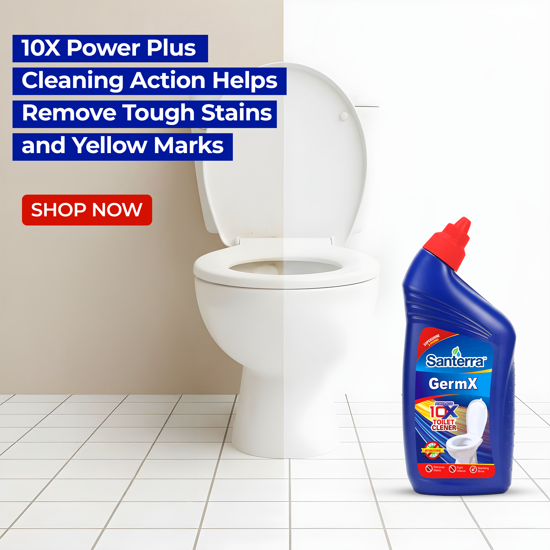 Santerra GermX Toilet Cleaner 1 Litre