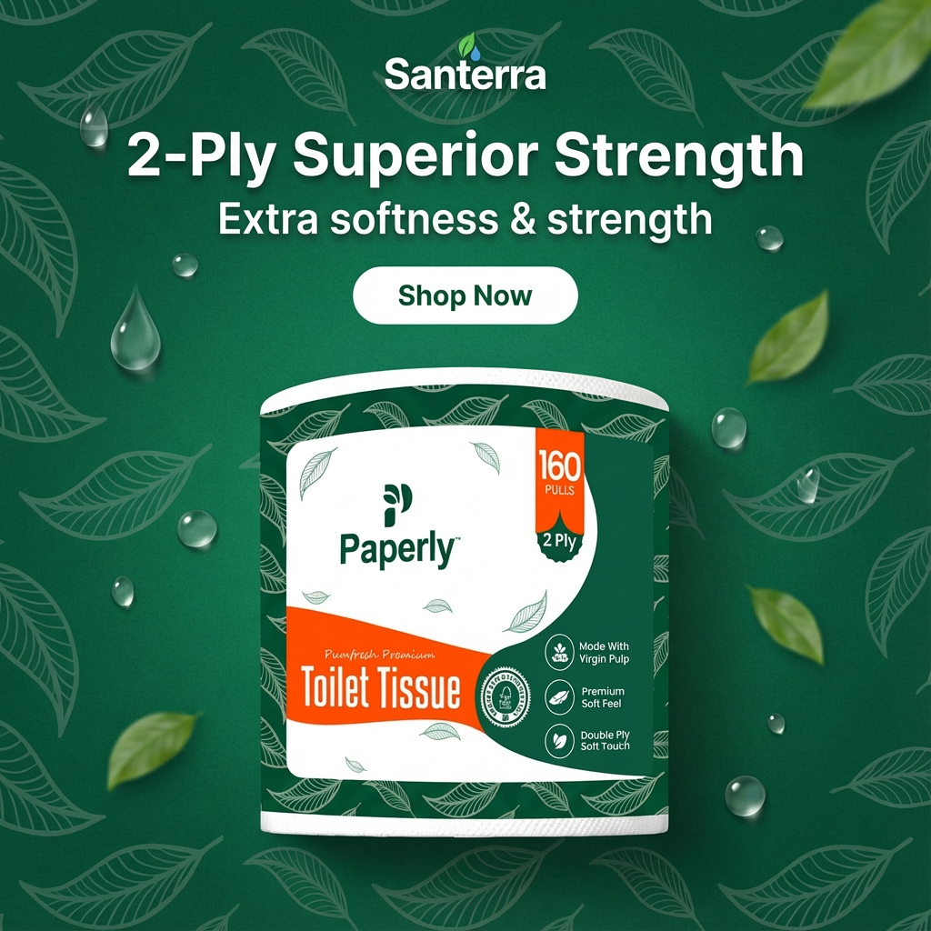 Paperly Toilet Paper Rolls