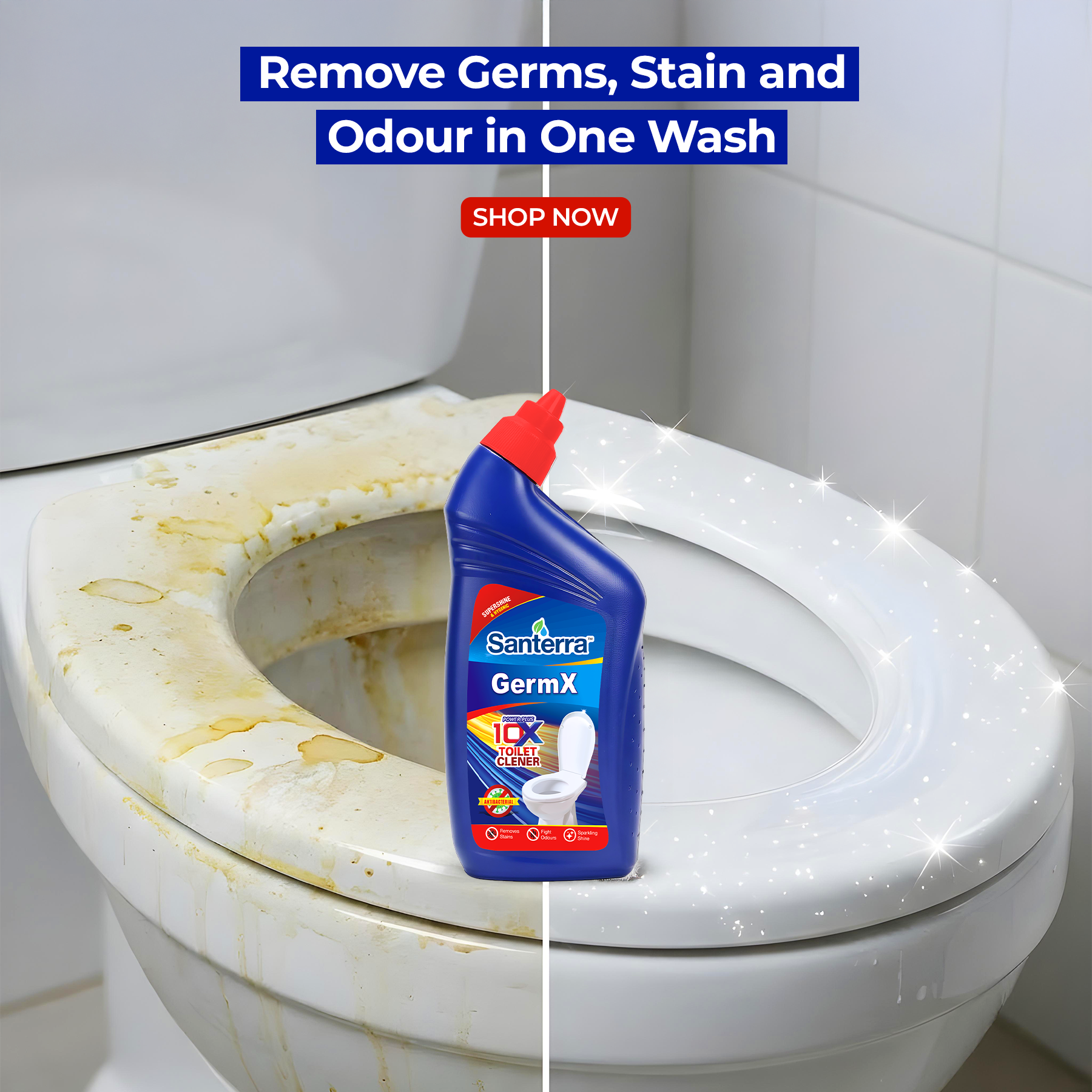 Santerra GermX Toilet Cleaner 1 Litre
