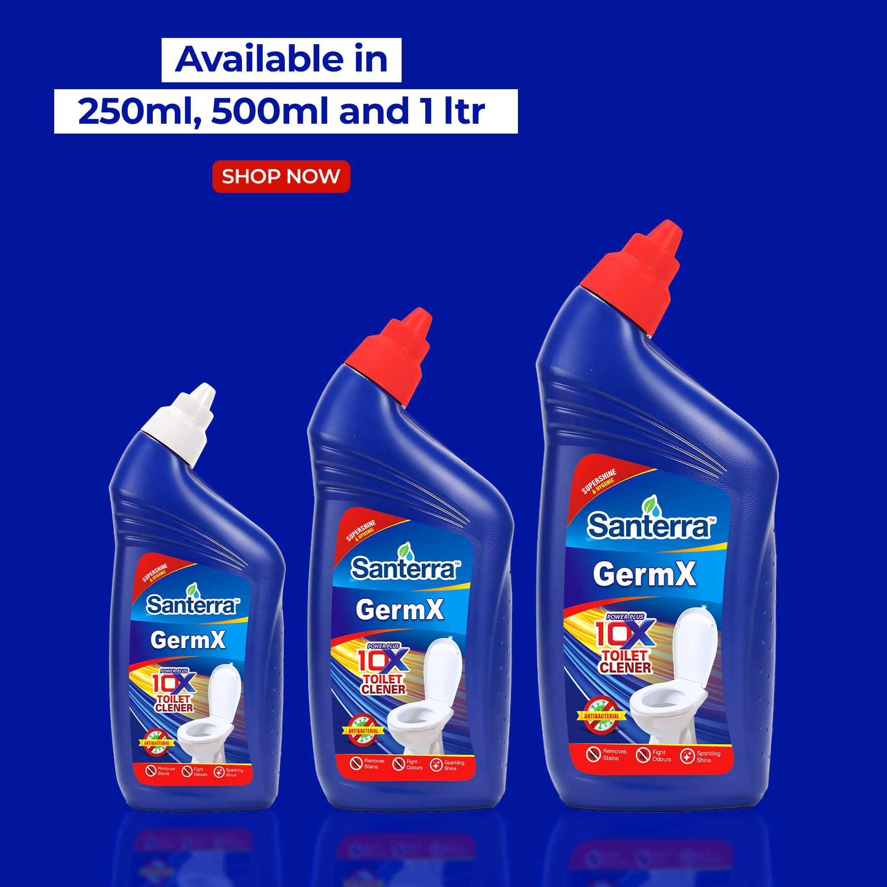 Santerra GermX Toilet Cleaner 1 Litre