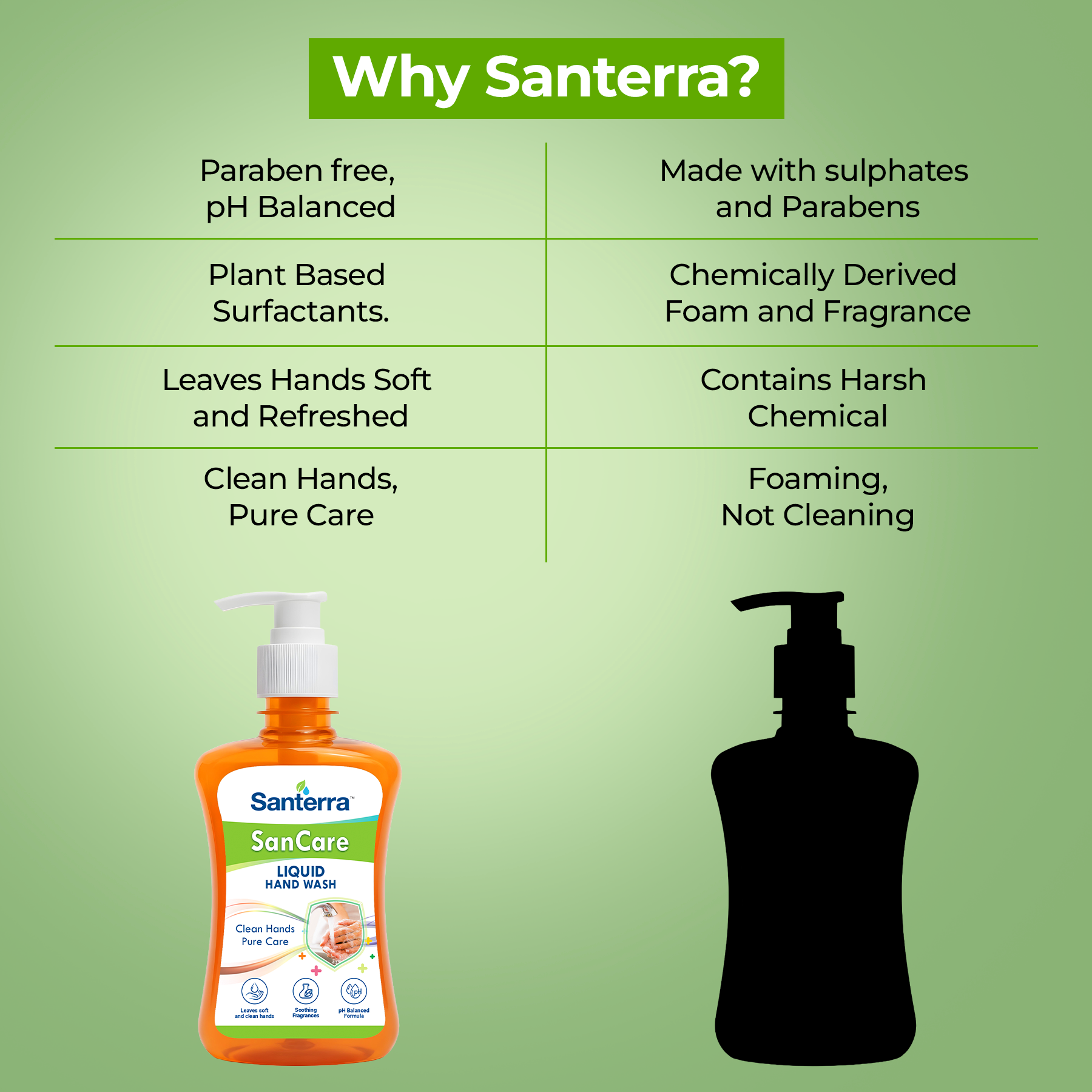 Santerra SanCare Liquid Hand Wash 250 ml