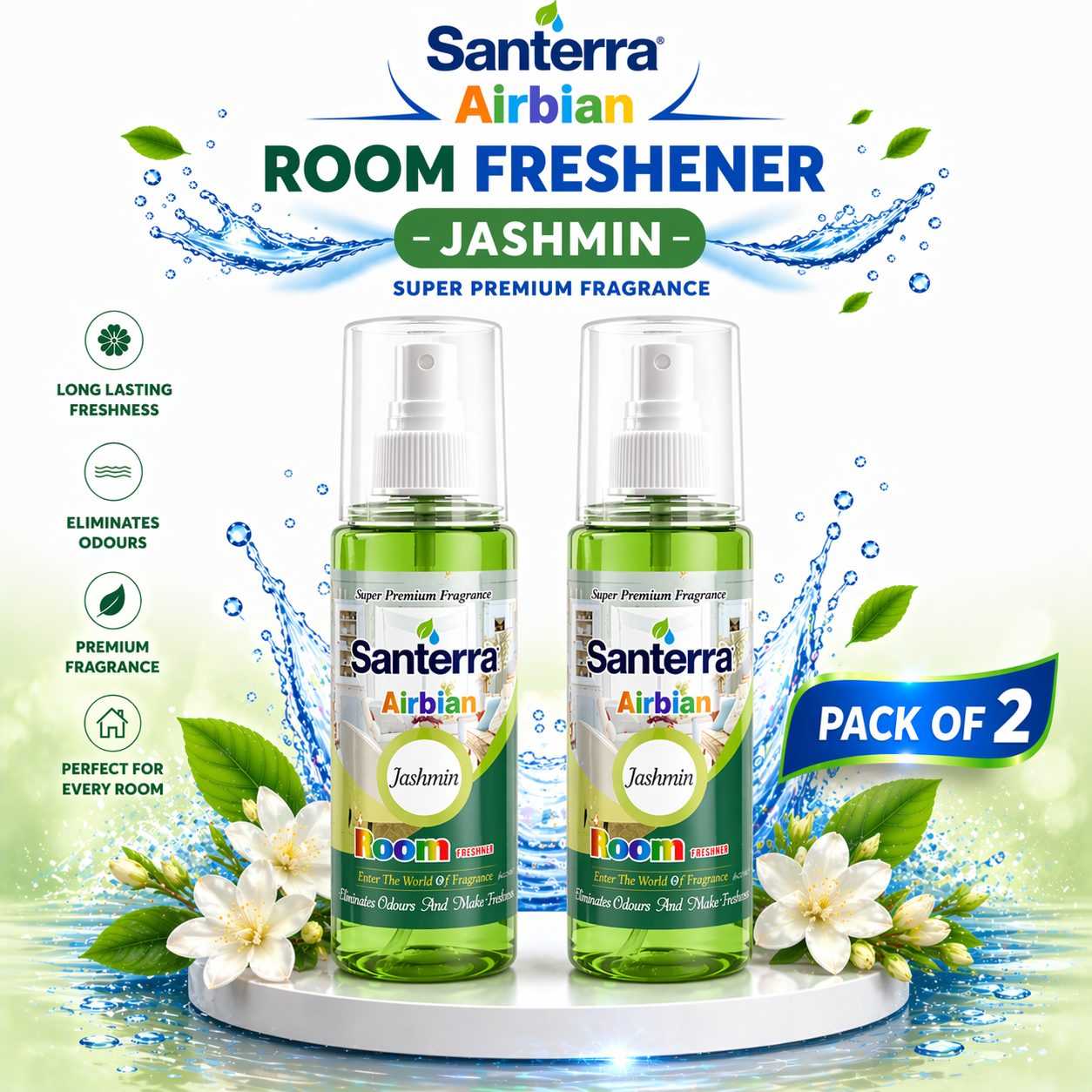 Santerra Airbian Room Freshener Spray 200 ml