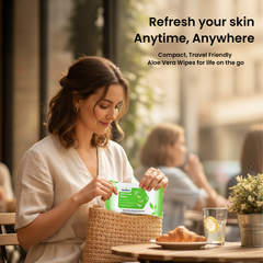 Refreshment Wipes- AloeVera -Pack of 20