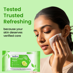 Refreshment Wipes Lemon-Pack of 20