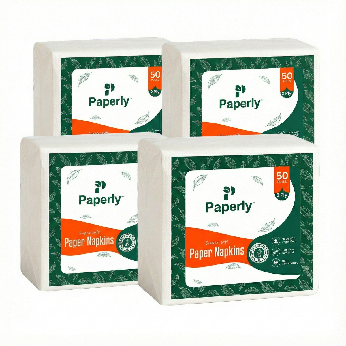 Paperly Premium Tissue Napkin 1 Ply 30x30 cm