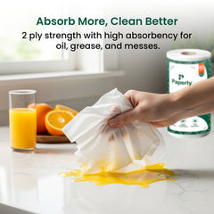 Paperly Kitchen Tissue Roll 2 Ply 60 Sheets