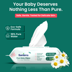 Santerra Pure Baby Wipes