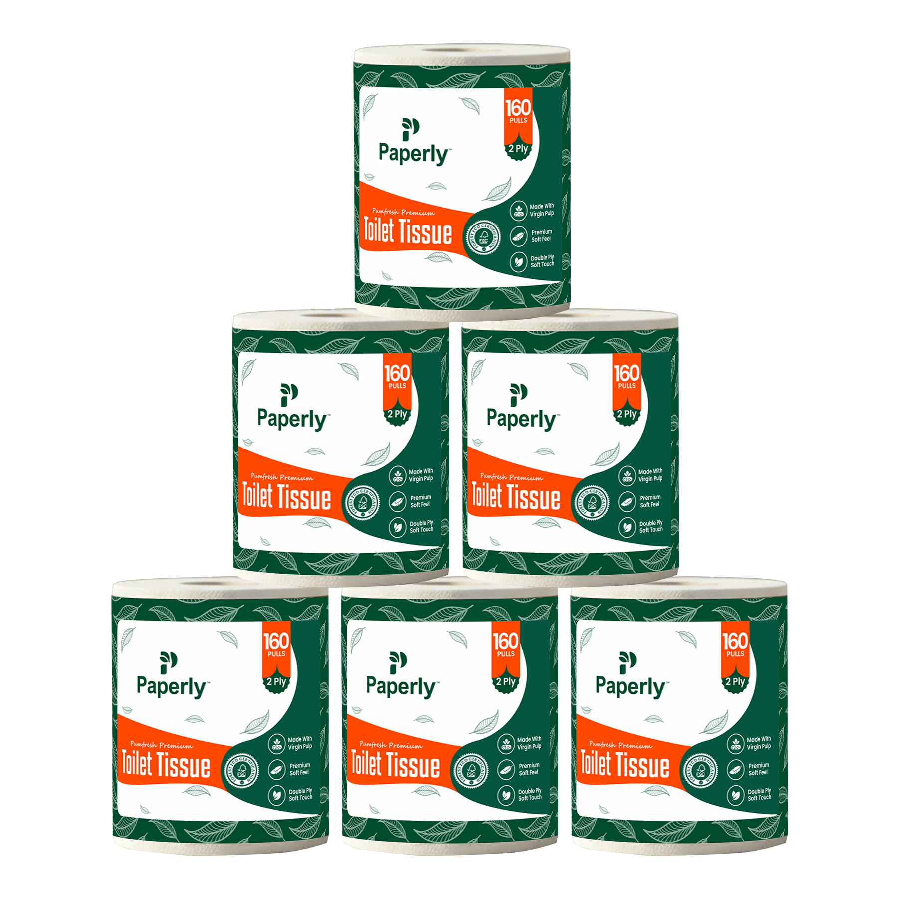 Paperly Toilet Paper Rolls