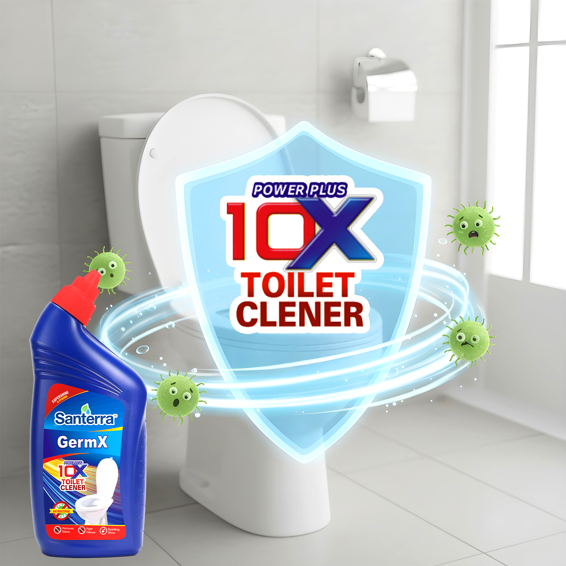 Santerra GermX Toilet Cleaner 1 Litre