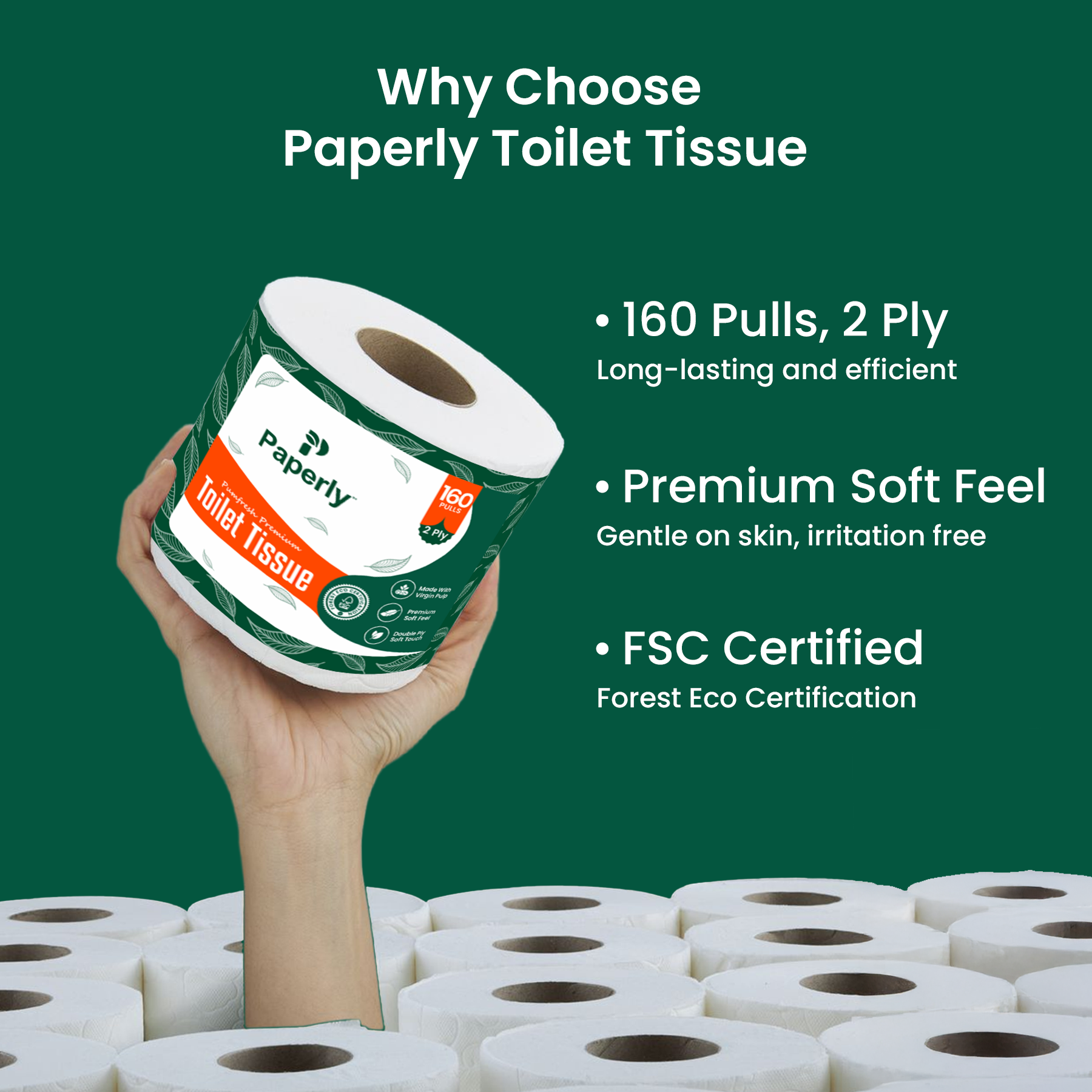 Paperly Premium soft Toilet paper