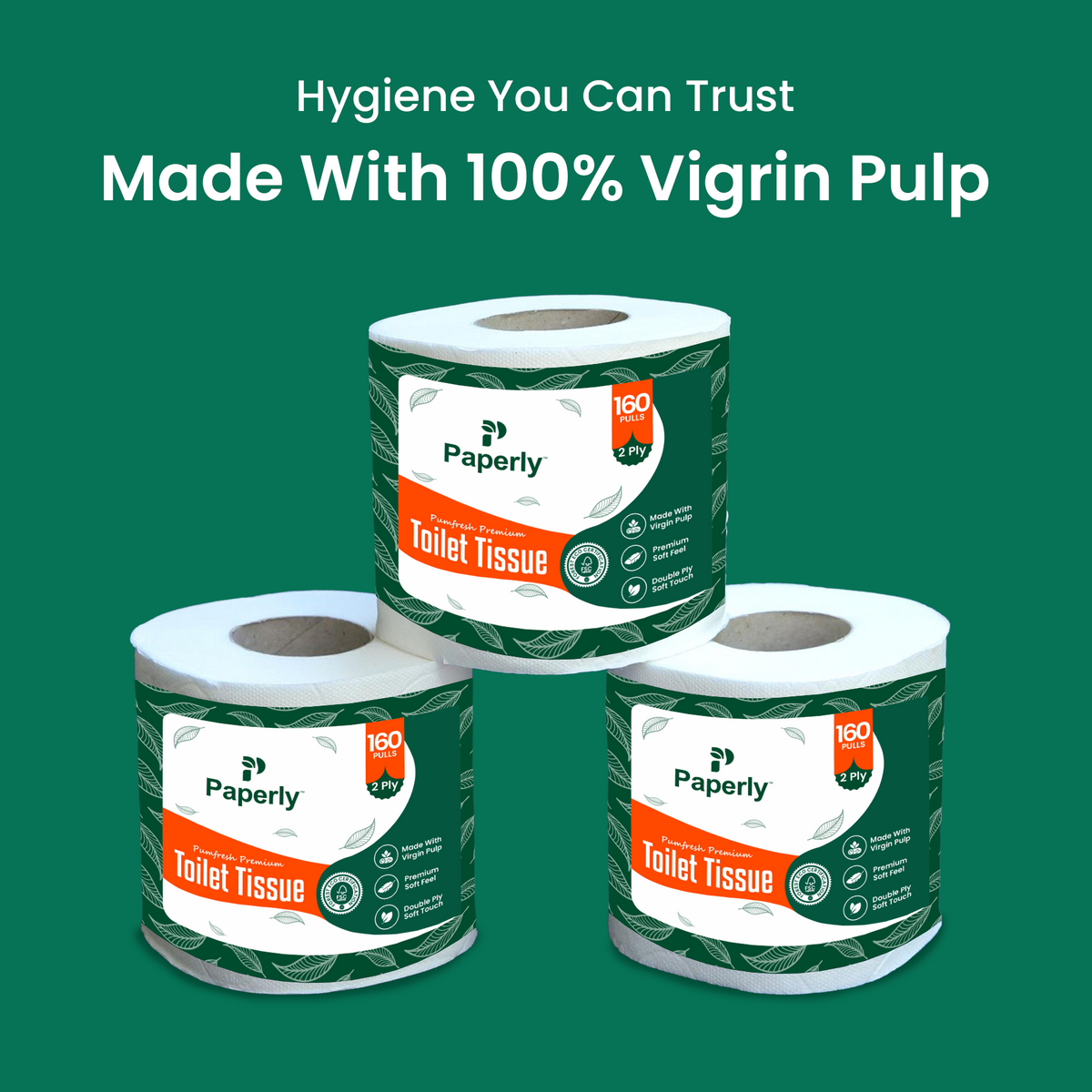 Paperly Premium soft Toilet paper