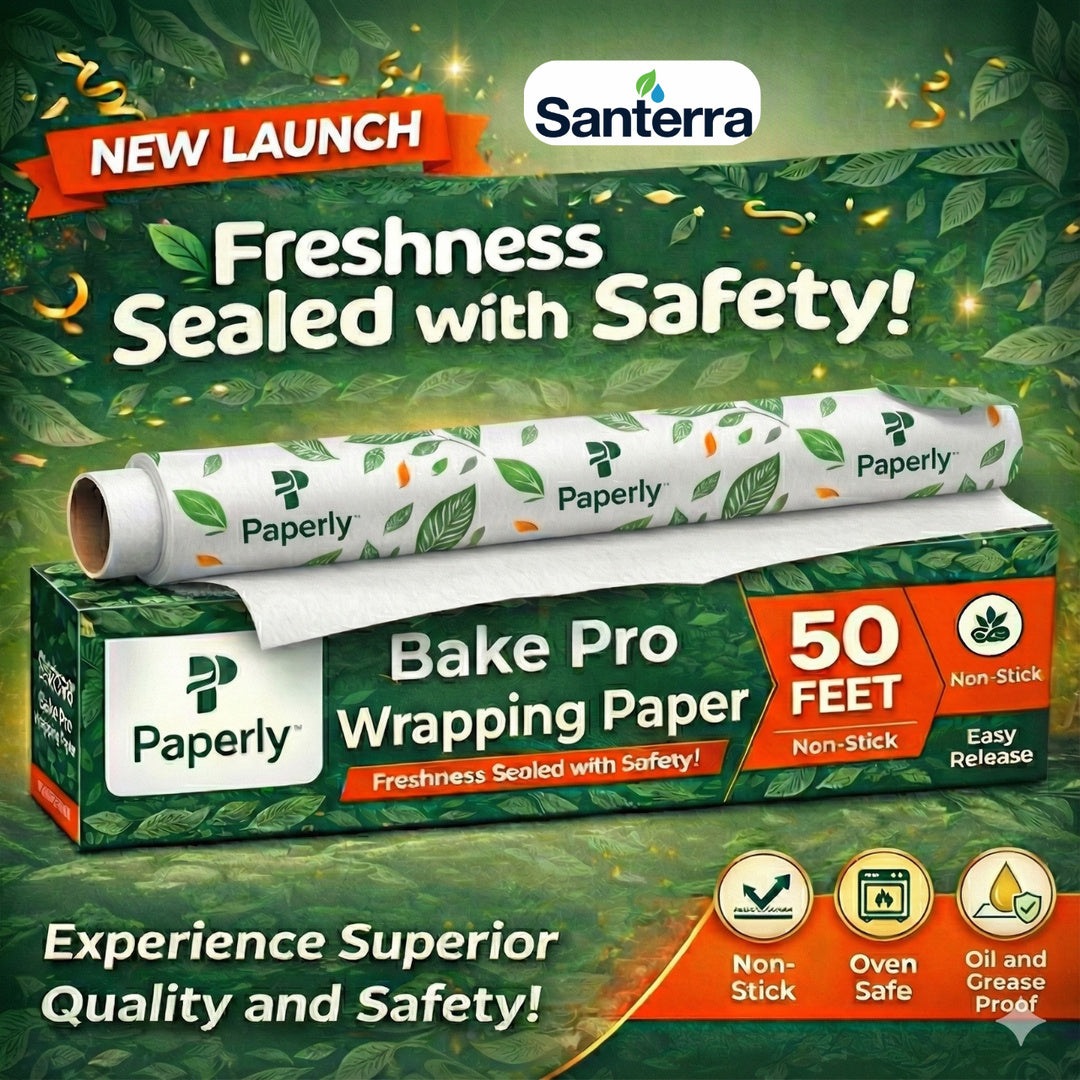Paperly Bake Pro Butter Paper Roll 15m / 50ft