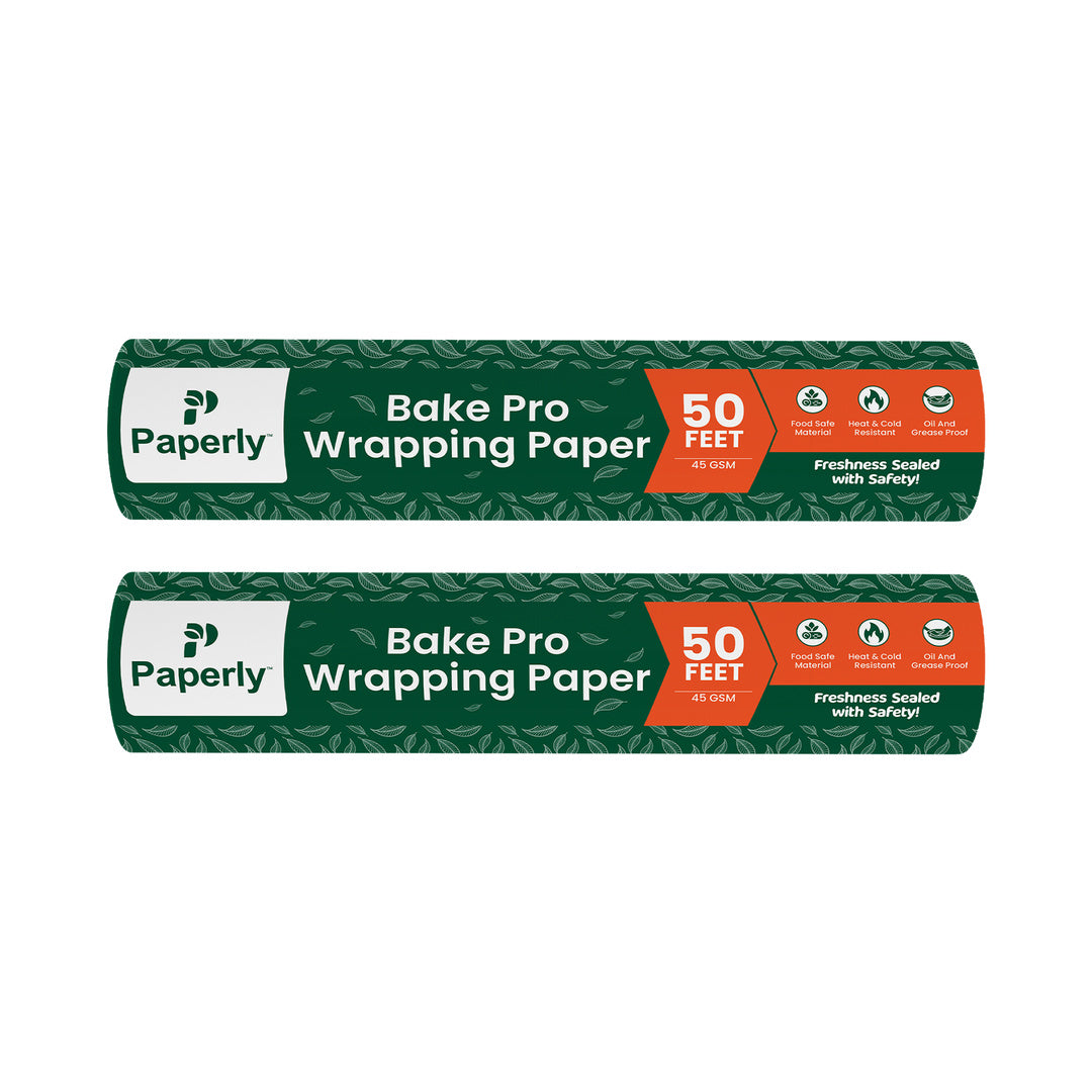 Paperly Bake Pro Butter Paper Roll 15m / 50ft