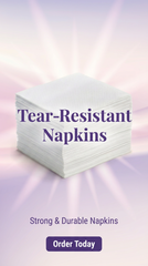 Paperly Premium Tissue Napkin 1 Ply 30x30 cm