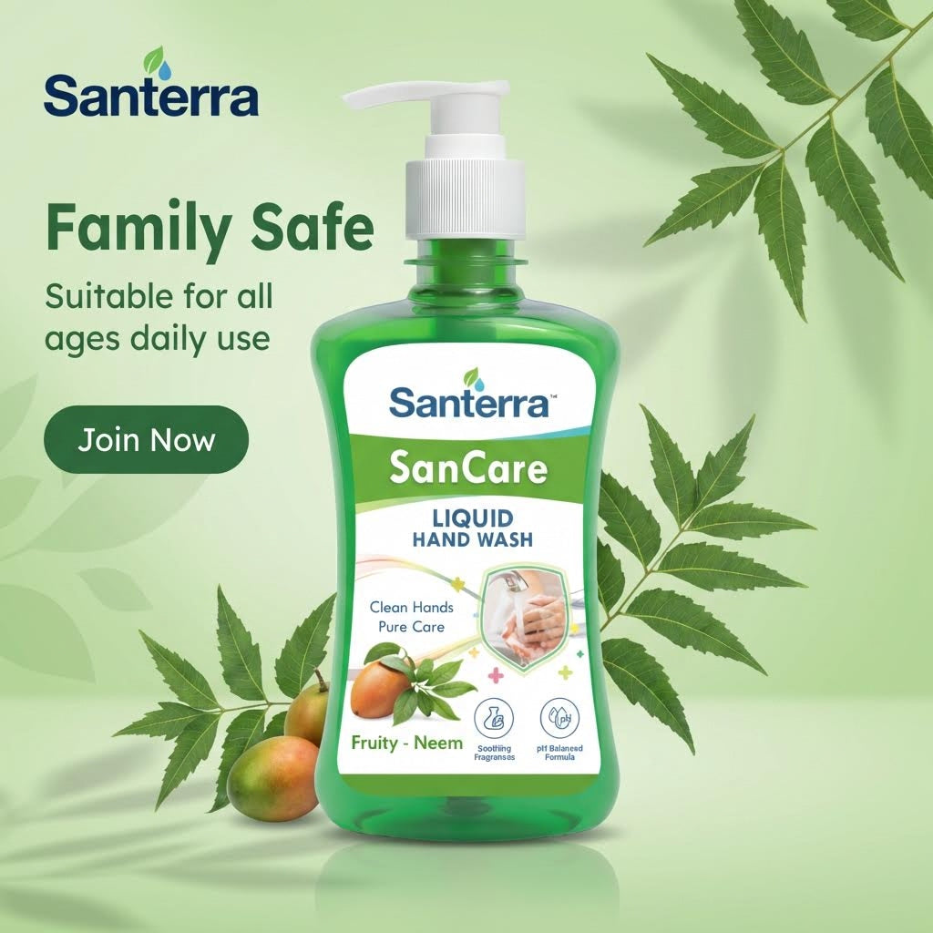Santerra SanCare Liquid Hand Wash 1 Litre