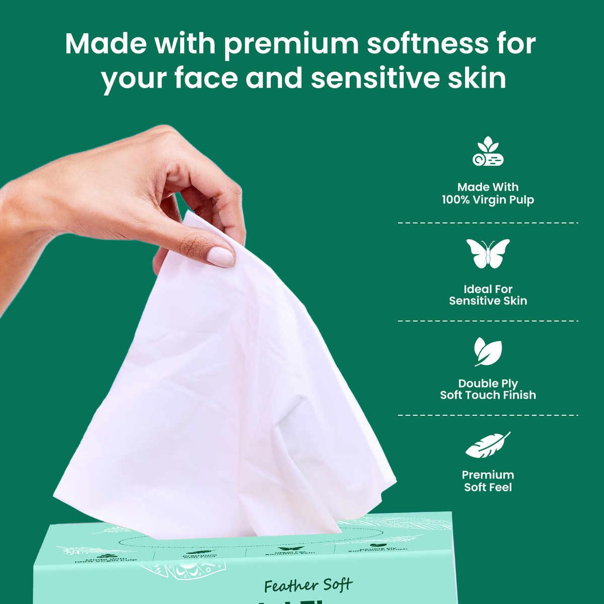 Paperly Feather Soft Facial Tissue