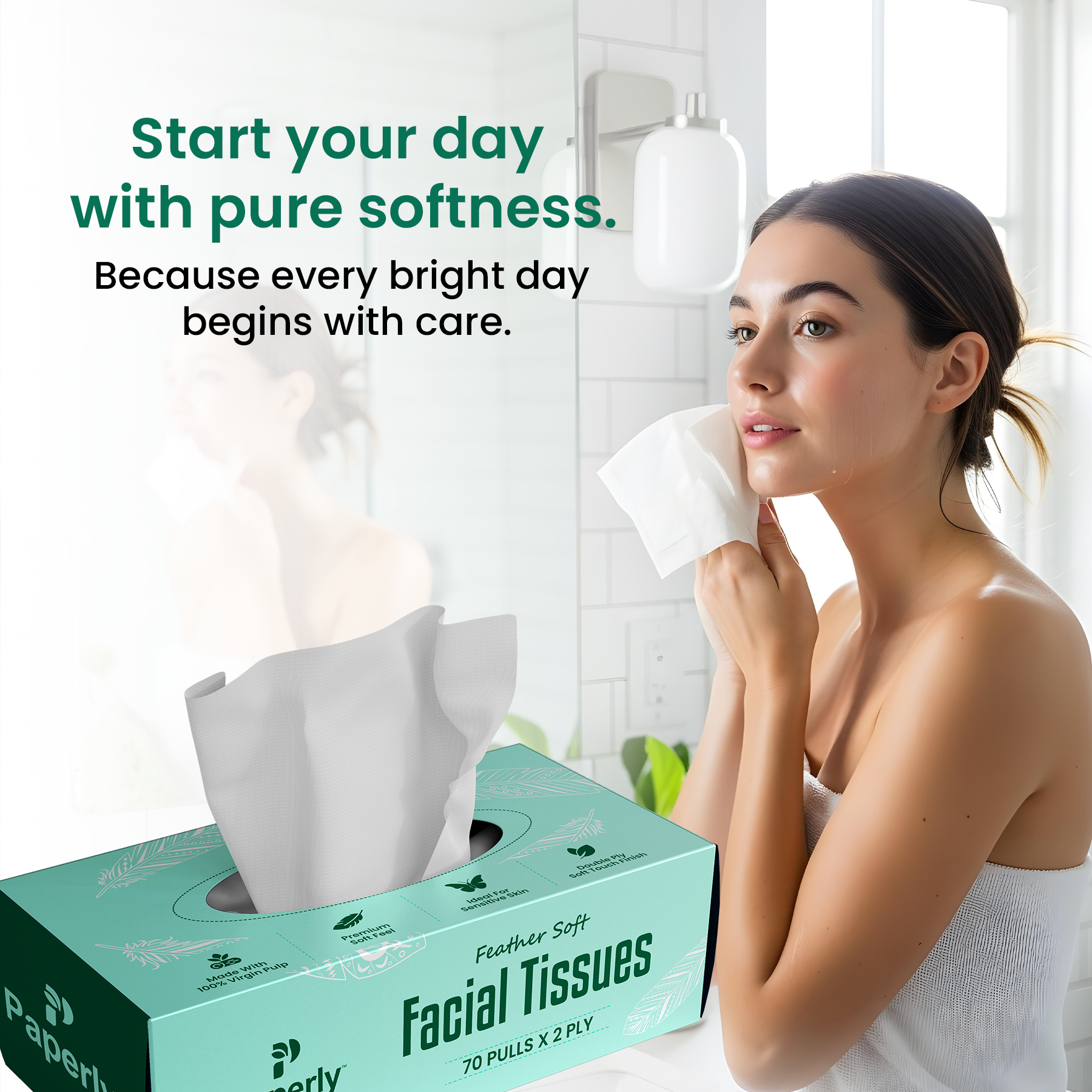 Paperly Feather Soft Facial Tissue