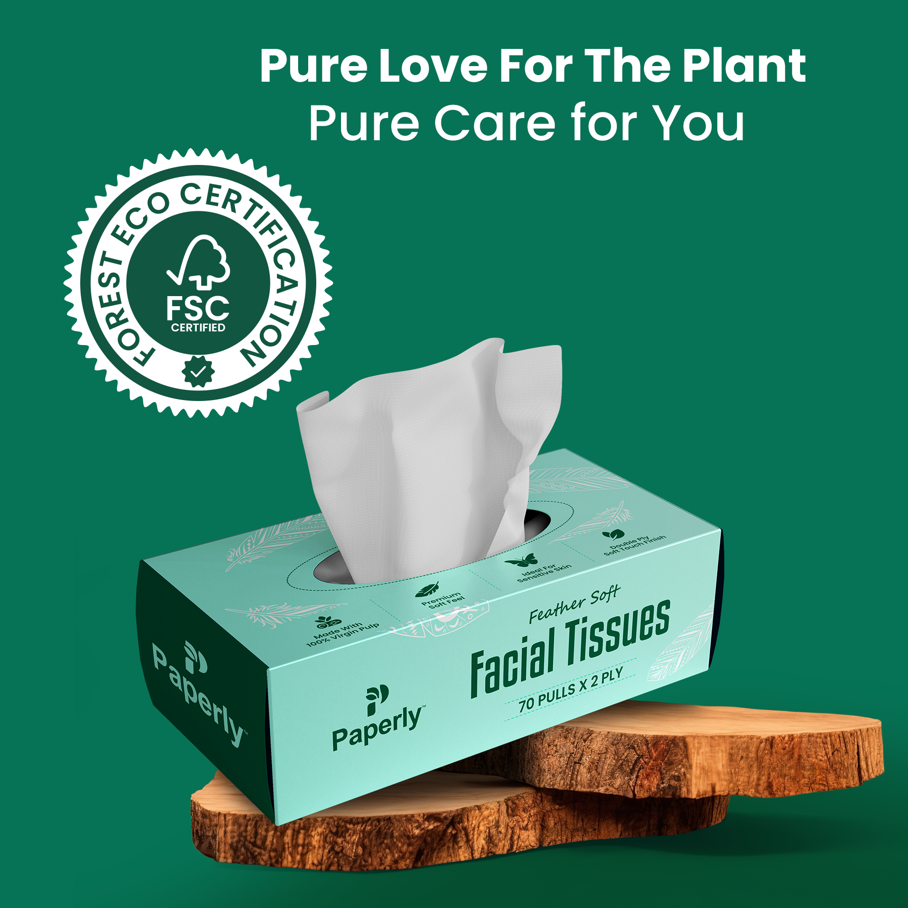 Paperly Feather Soft Facial Tissue