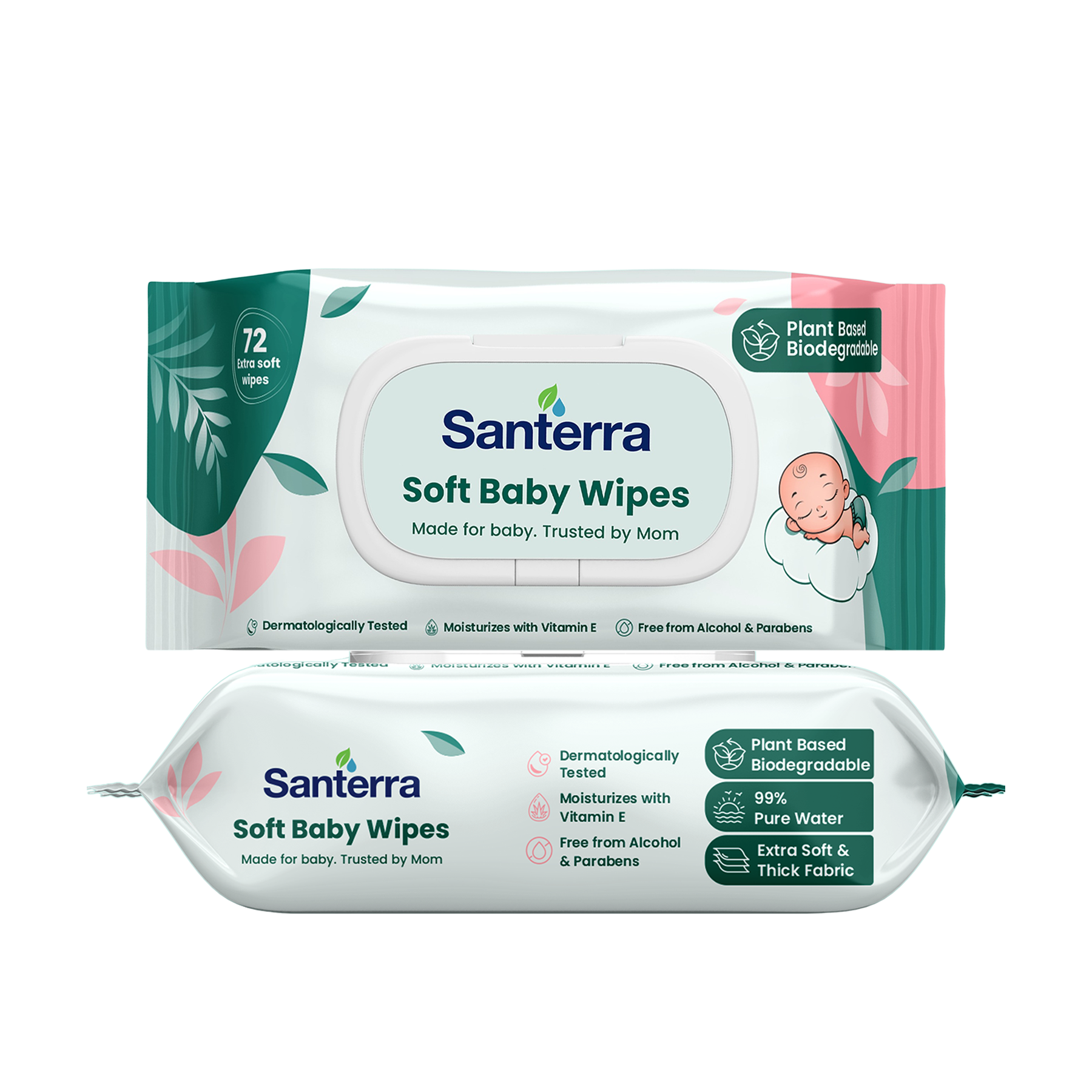 Wipes Combo	Soft Wipes x2 + Pure Wipes x2	254	299	Wipes